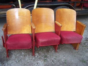 red velvet theatre seats