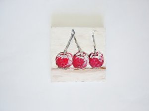 red cherry art